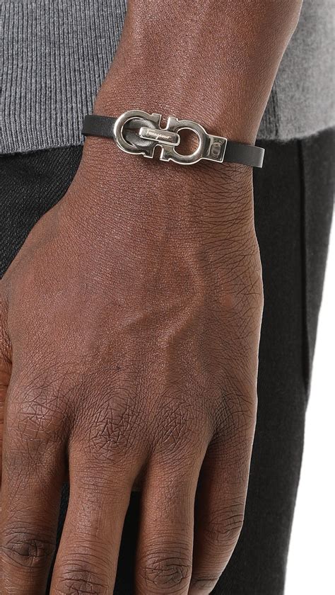 salvatore ferragamo bracelet men's.